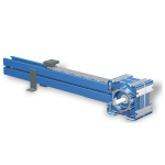 SERAPID LinearBeam lineaire actuator met starre kettingtechnologie voor het verplaatsen van zware industriële lasten.