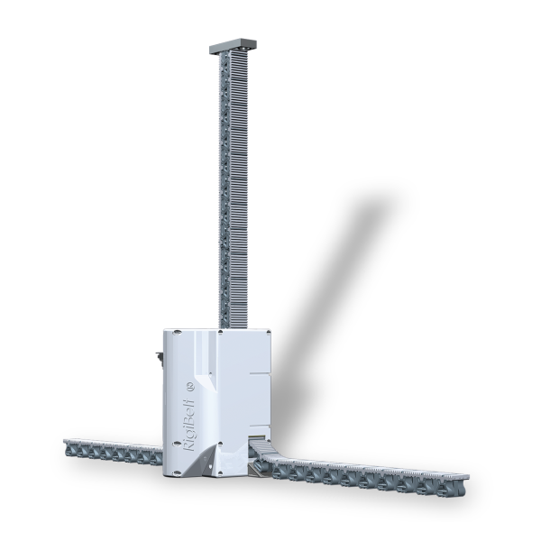 Rigibelt flexibele duwketting niet-magnetische actuator met aandrijfbehuizing