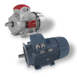 Delphi driefase asynchrone elektromotor Motive IE2 IE3 IE4 industriële motor