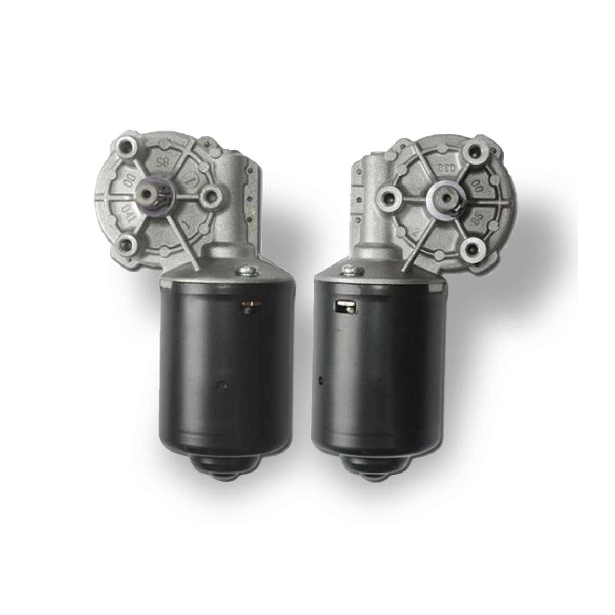 AxiPro Compacte motorreductor RWM62-31 | Axis & Stuifmeel Set van twee RWM62-31 motorreductoren met haakse tandwielkast voor industriële aandrijvingen, automatisering en machinebouw.