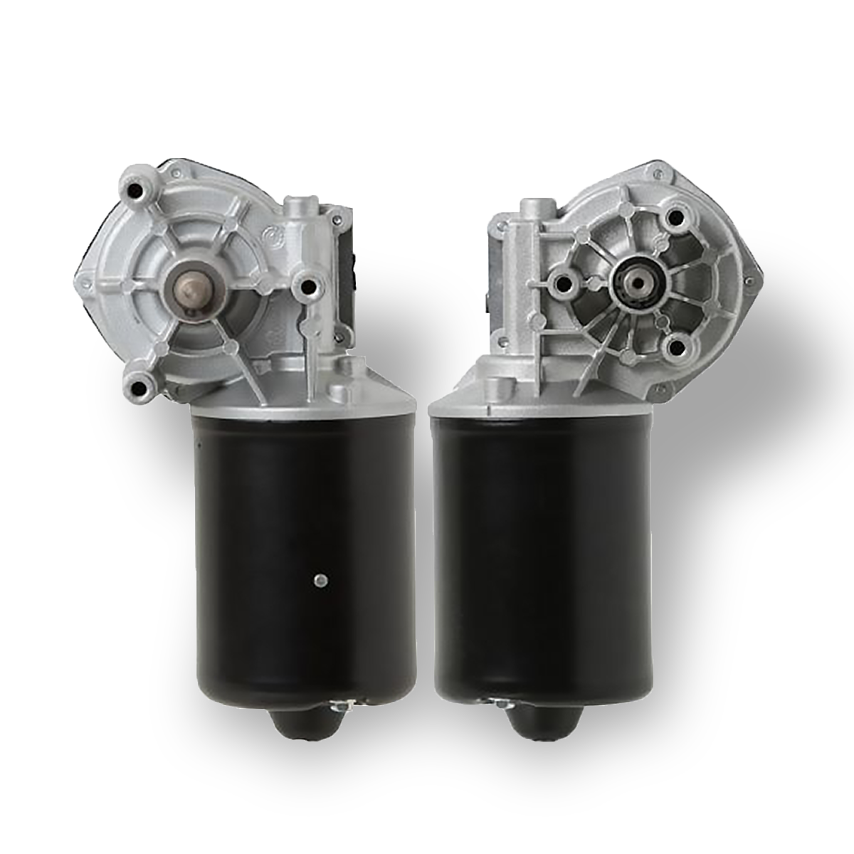 AxiPro Compacte motorreductor RWM76 | Axis & Stuifmeel AxiPro compacte motorreductor RWM76 met geïntegreerde DC-motor en wormwielreductor voor industriële aandrijvingen.