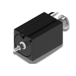 Compacte lineaire elektromagneet NAFSA CU-serie, simple-effect solenoïde voor push/pull bewegingen, met robuuste constructie en lange levensduur, geschikt voor industriële automatisering en machinebouw.